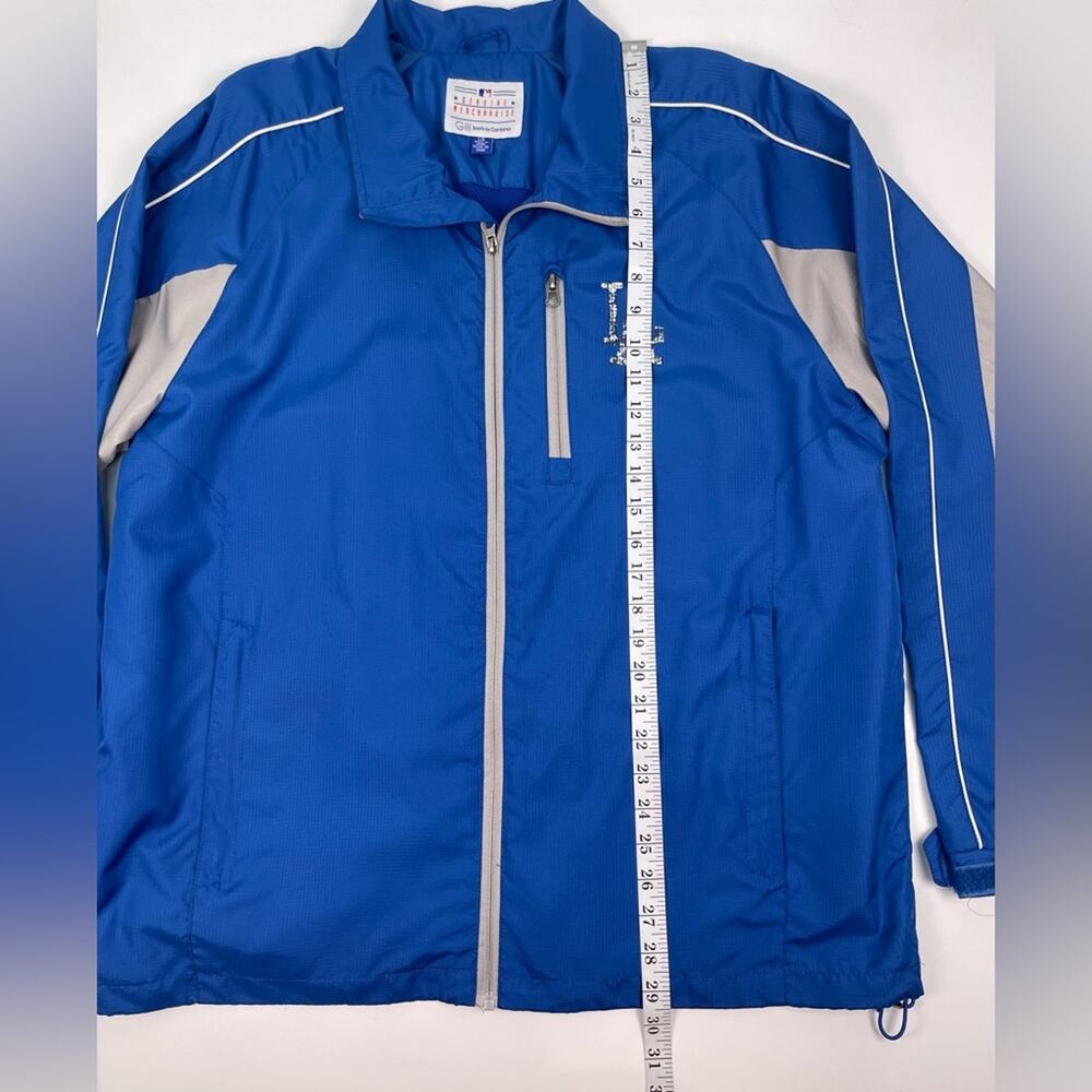 G III Sports by Carl Banks LA Dodgers Blue Full Zip Windbreaker Jacket Size L - Picture 9 of 10